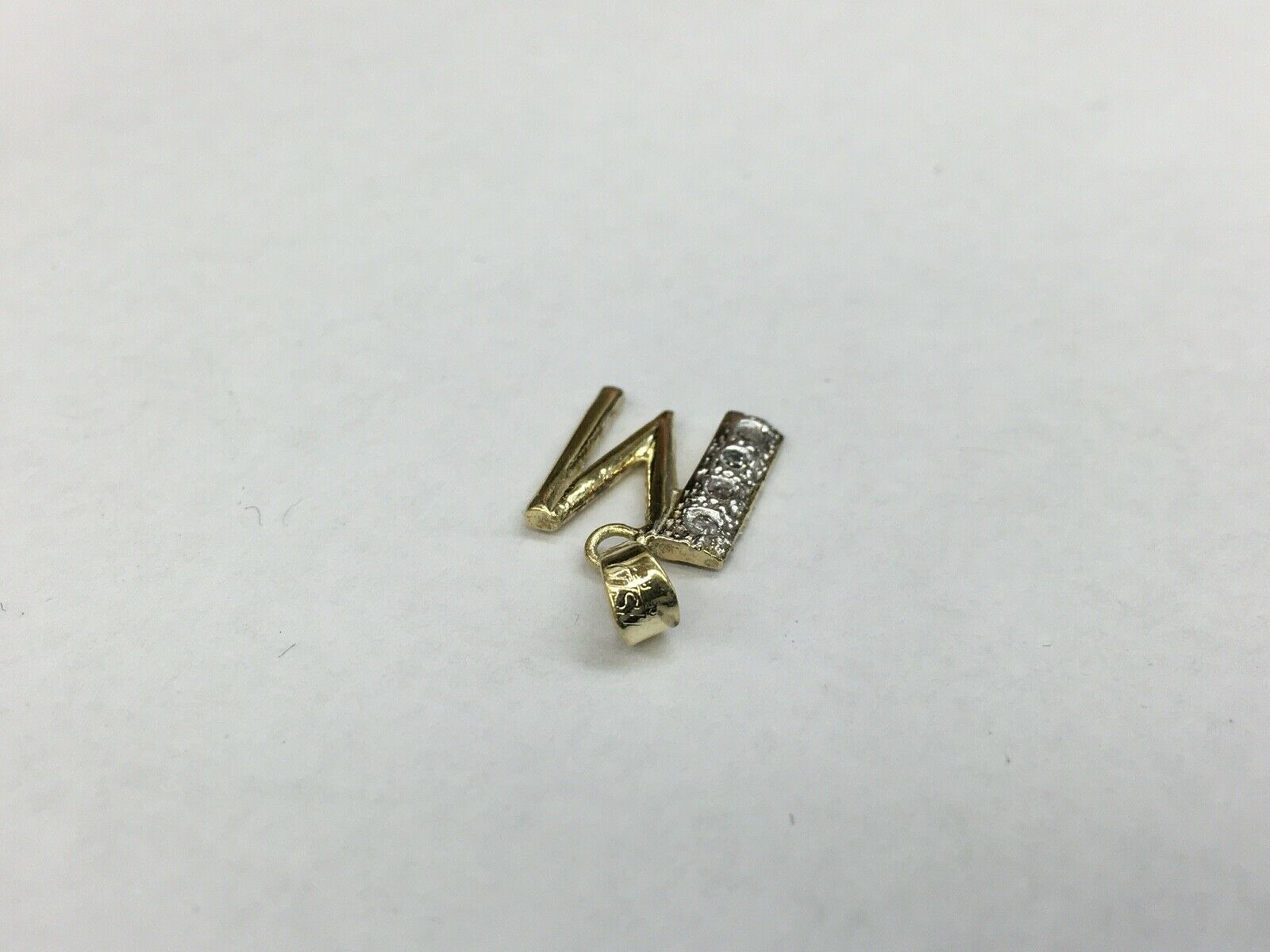 Cute Vintage "M" Pendant
