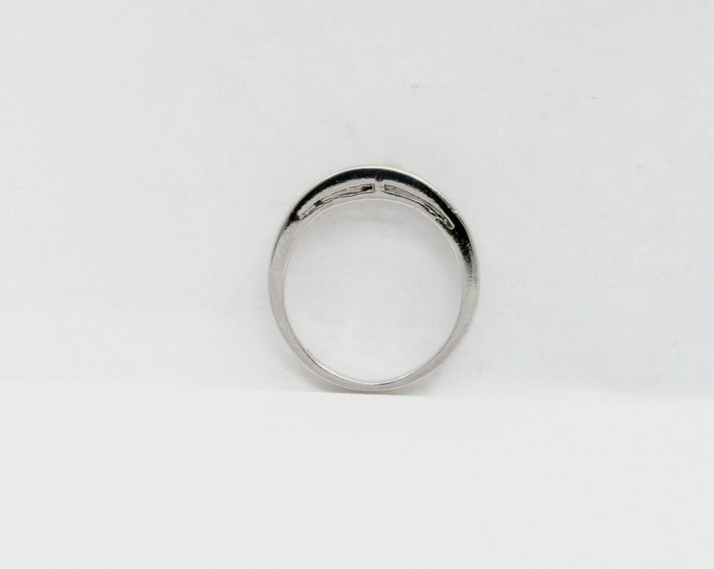 Vintage Platinum Diamond Wedding Band Ring