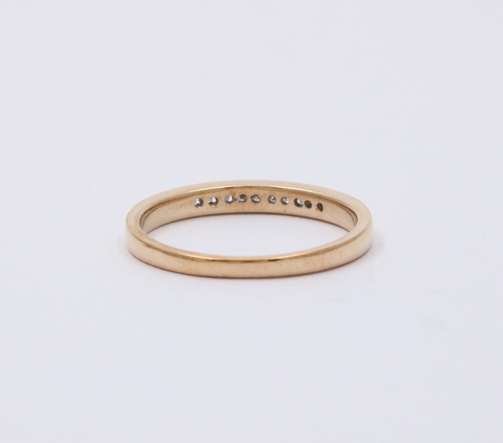 Vintage 10K Yellow Gold Diamond Band