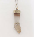 Vintage Agate Figa 18K Yellow Gold Pendant Charm