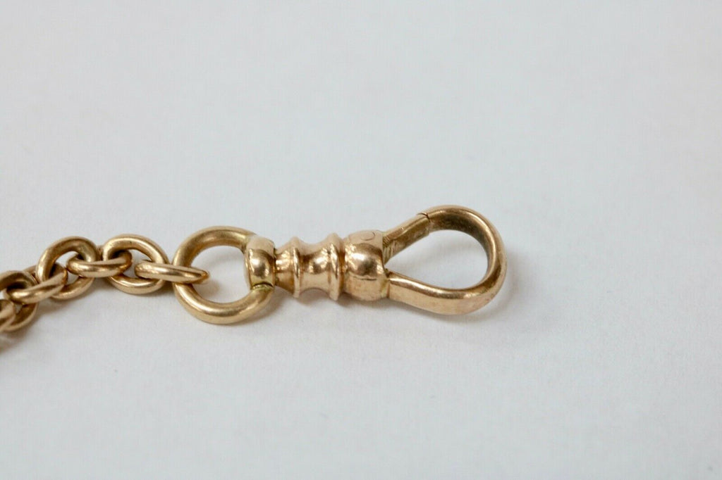 Victorian Gold Ball Watch Fob Charm Pendant