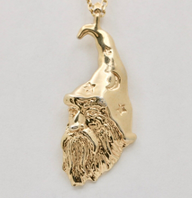 Load image into Gallery viewer, Vintage Wizard Charm Pendant
