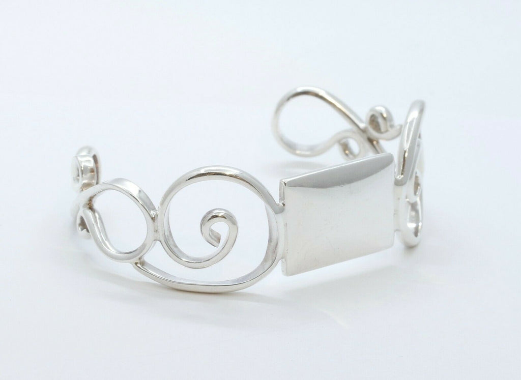 Vintage Sterling Silver Cuff Bracelet