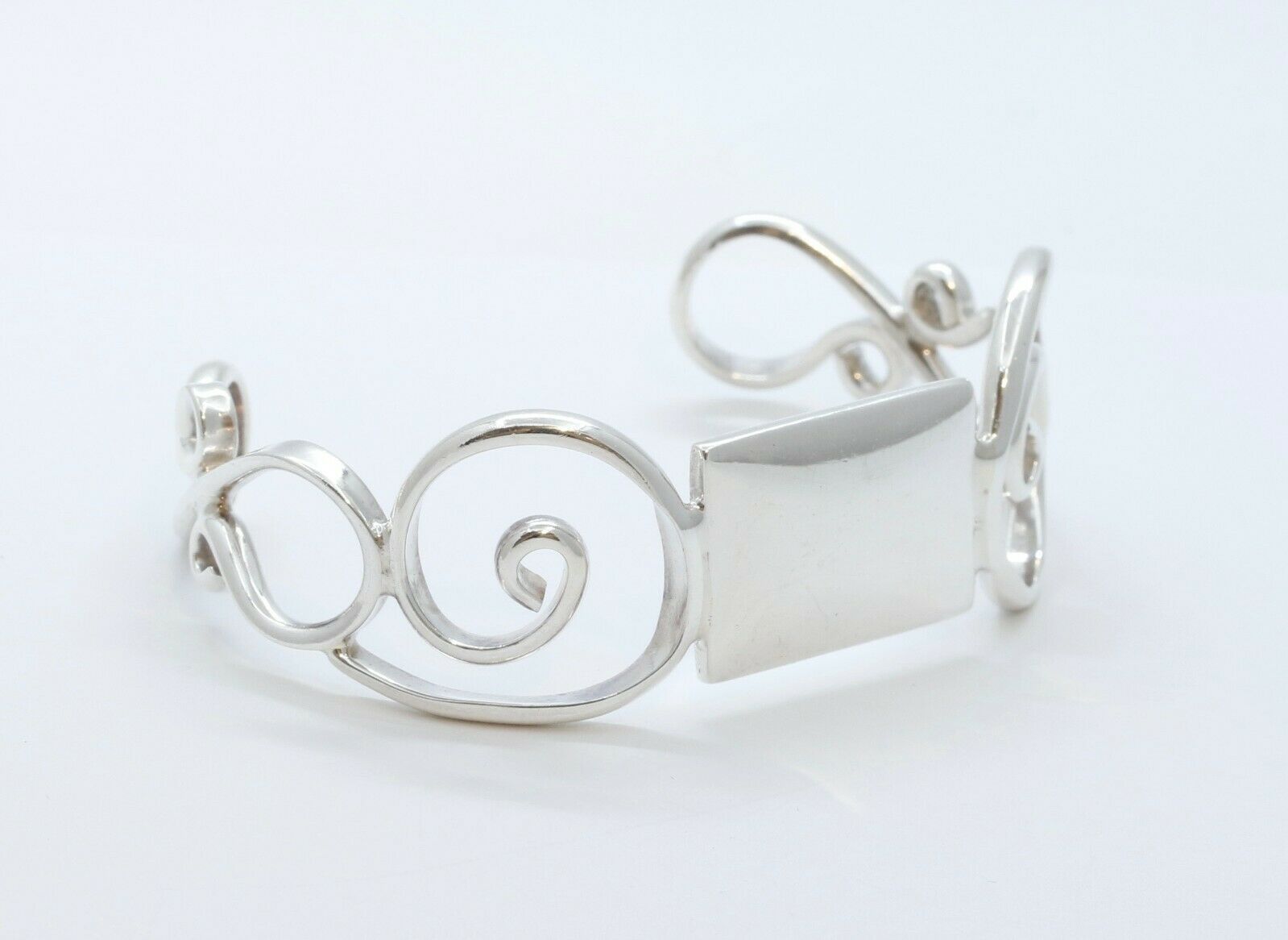 Vintage Sterling Silver Cuff Bracelet