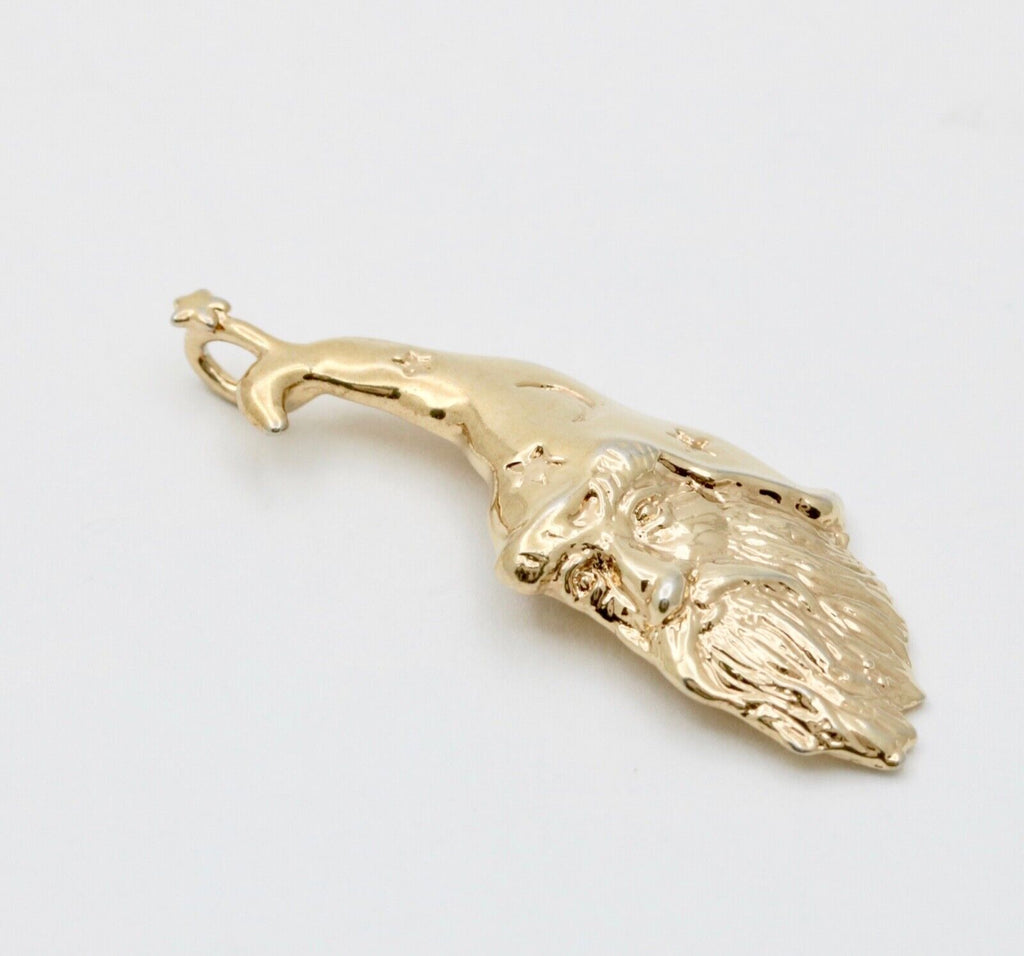 Vintage Wizard Charm Pendant
