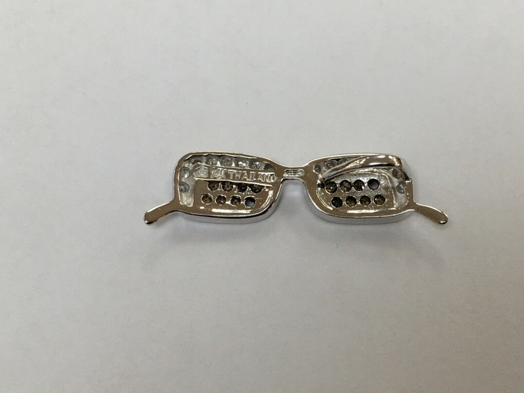 Way Cool Vintage 14 White Gold Diamonds Pendant