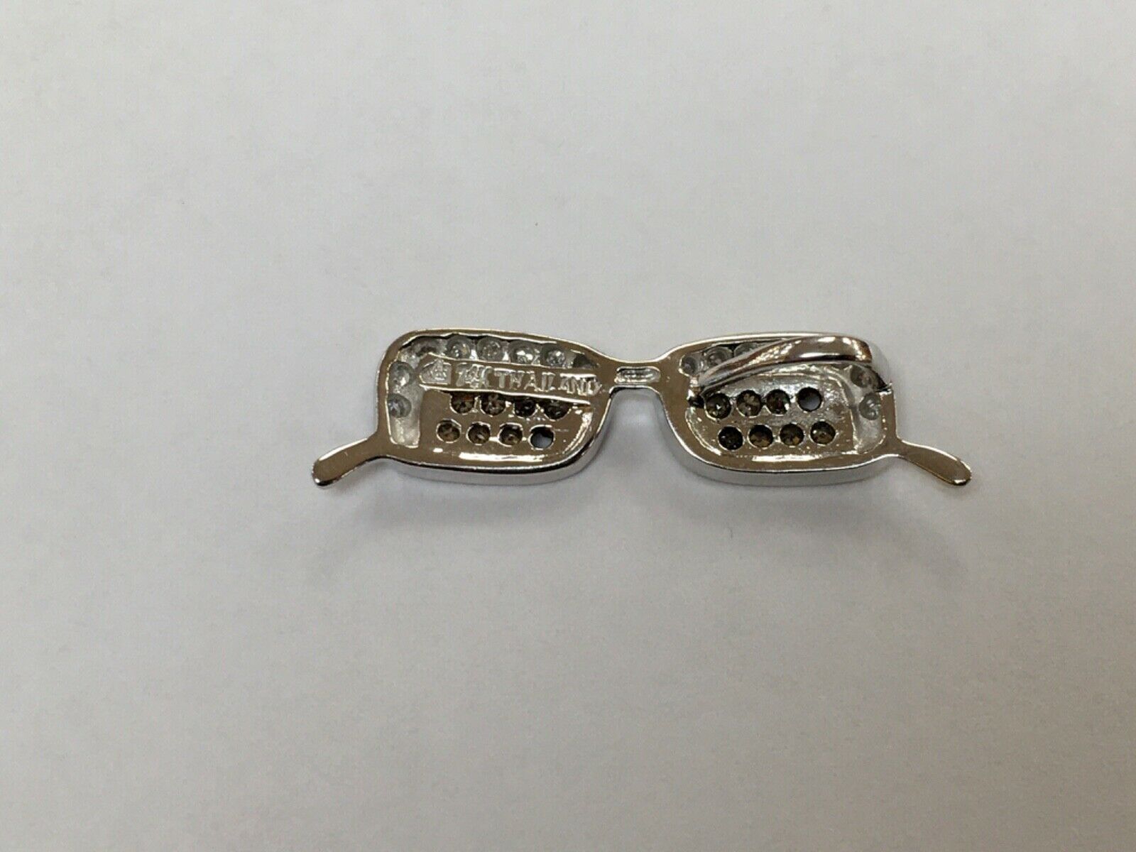 Way Cool Vintage 14 White Gold Diamonds Pendant