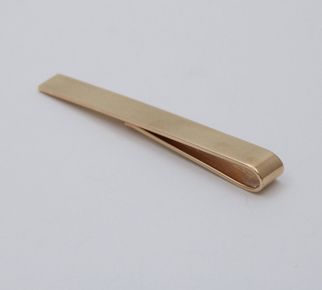Vintage Tiffany & Co 14K Yellow Gold Tie Clip