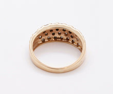 Load image into Gallery viewer, Vintage Ladies Diamonds 14K Yellow Gold Wedding Band Ring
