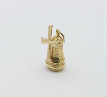 Load image into Gallery viewer, Vintage 14K Yellow Gold Windmill Pendant
