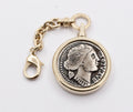 Bvlgari Monete Coin FOB Chain Clasp