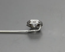 Load image into Gallery viewer, Art Deco 14K White Gold Limestone Stick Pin
