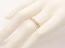 Load image into Gallery viewer, The Classic 18K Yellow Gold Diamond Eternity Ring , Wedding Band.
