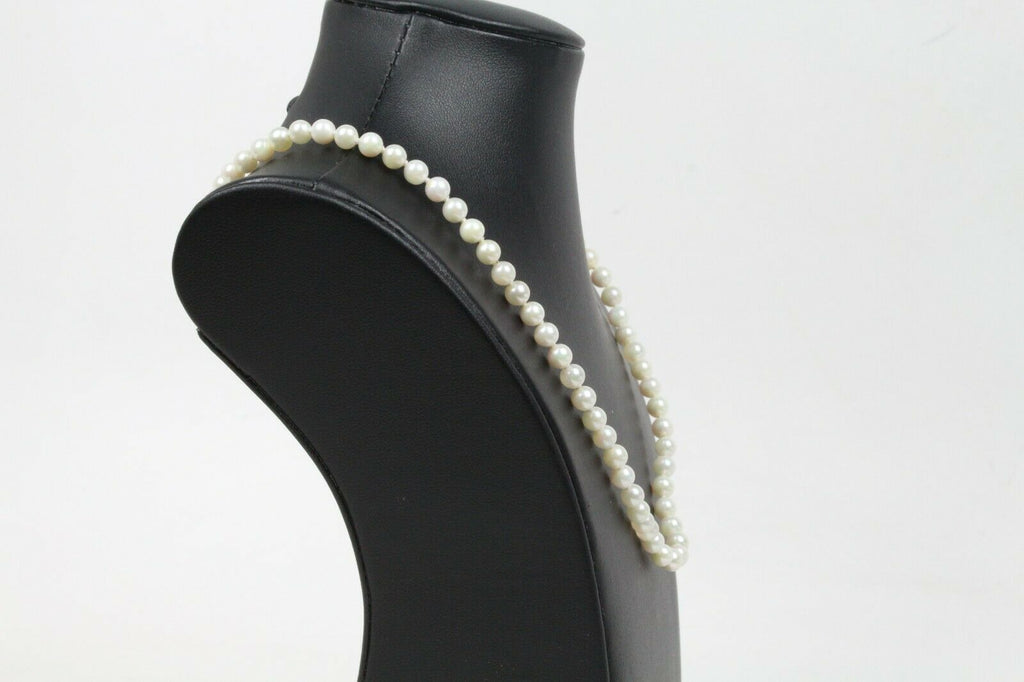 Vintage 14K Yellow Gold Pearl Strand Necklace