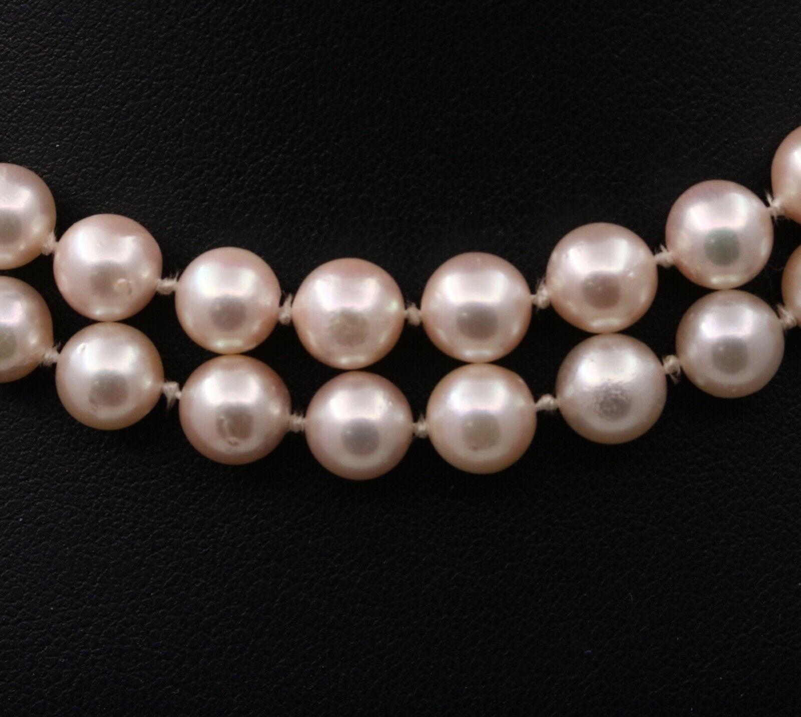 Vintage Akoya Pearl 14K Yellow Gold Hallmarked Necklace
