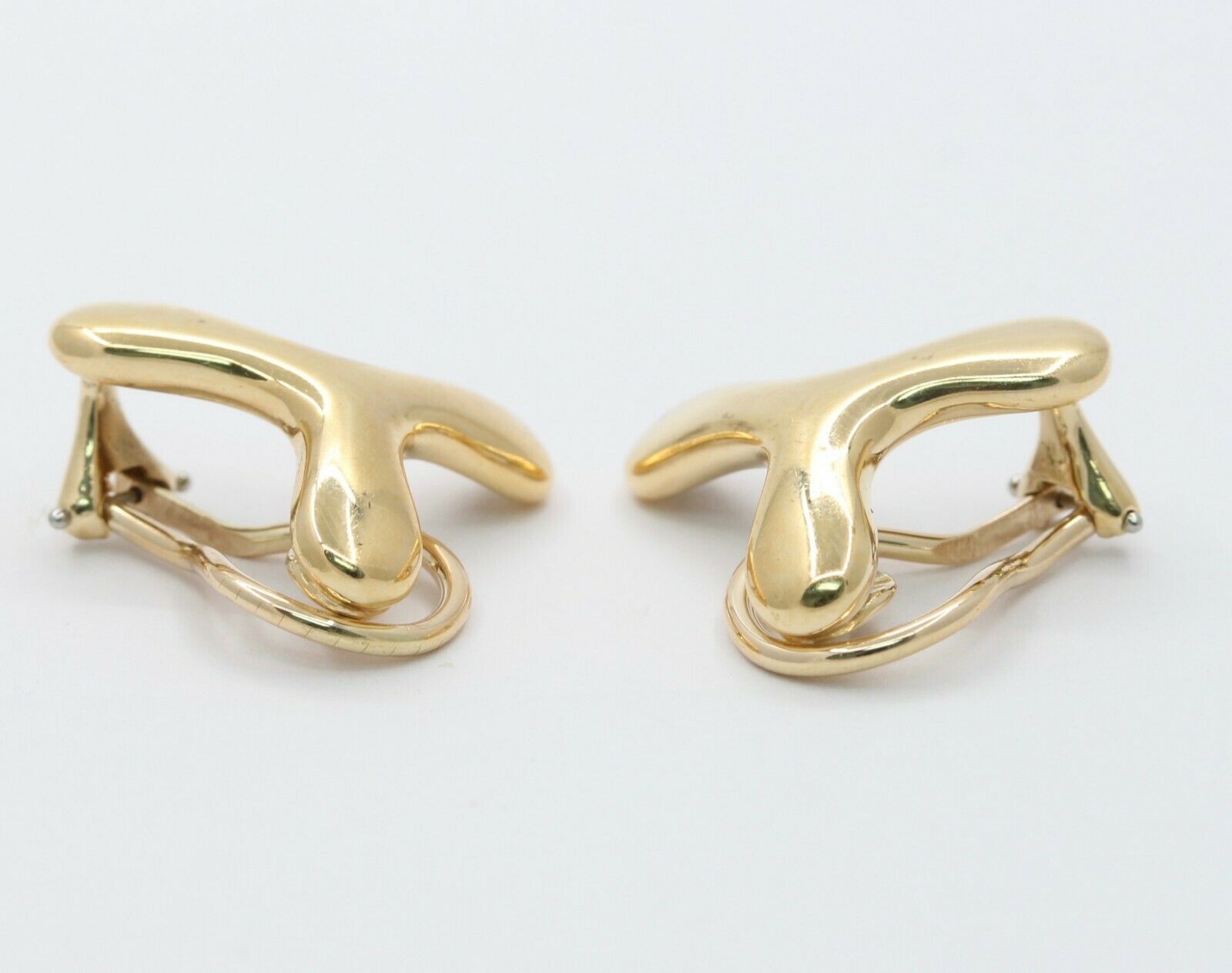 Tiffany & Co. Vintage 18K Yellow Gold Clip Earrings