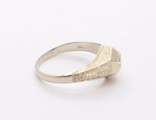 Load image into Gallery viewer, Art Deco Diamonds 18K White Gold Unisex Ring
