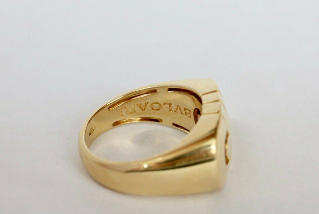 Vintage Bulgari Parentesi 18K Yellow Gold Ring