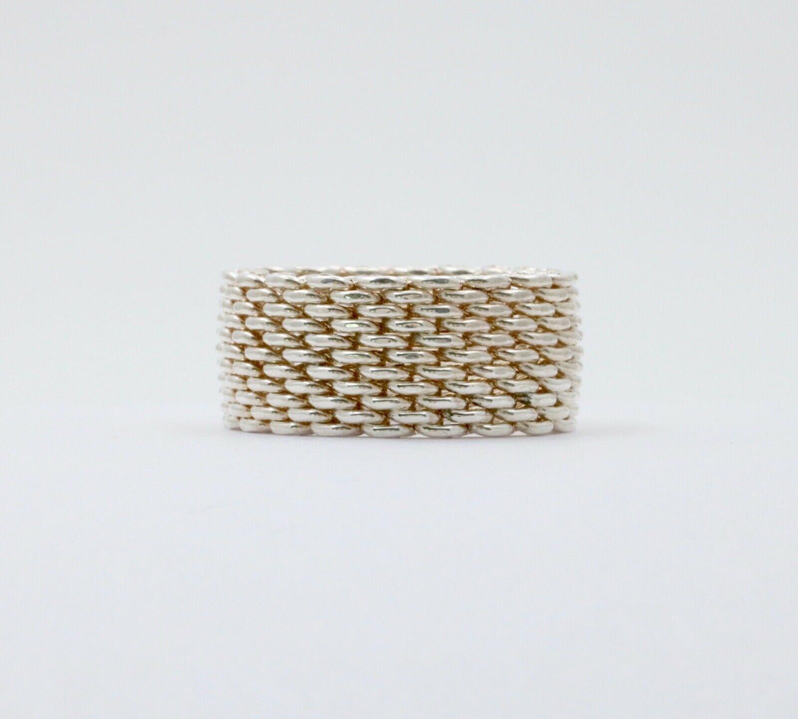Tiffany and Co. Somerset Mesh Ring