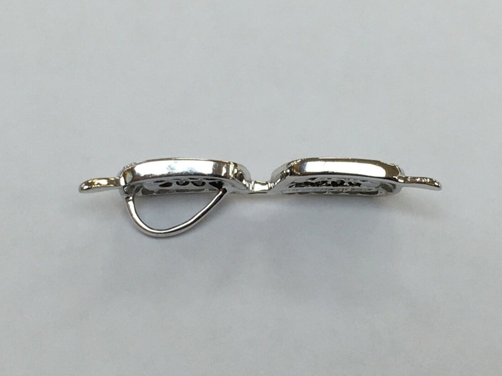 Way Cool Vintage 14 White Gold Diamonds Pendant