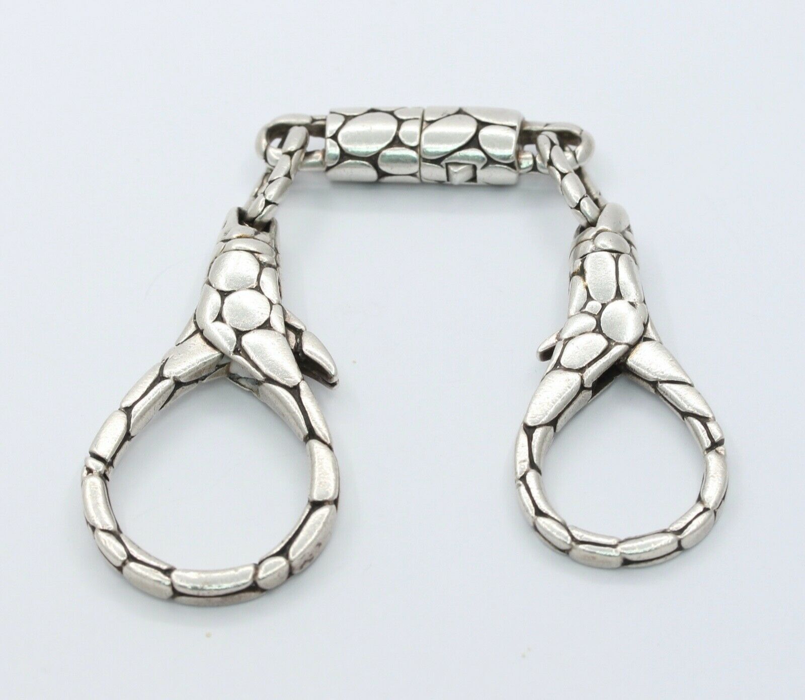 John Hardy Kali Collection Keychain 925 Sterling Silver