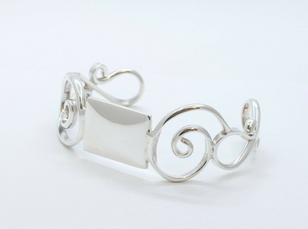 Vintage Sterling Silver Cuff Bracelet