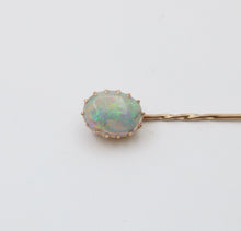 Load image into Gallery viewer, Victorian Opal 14K Yellow Gold Stick Pin
