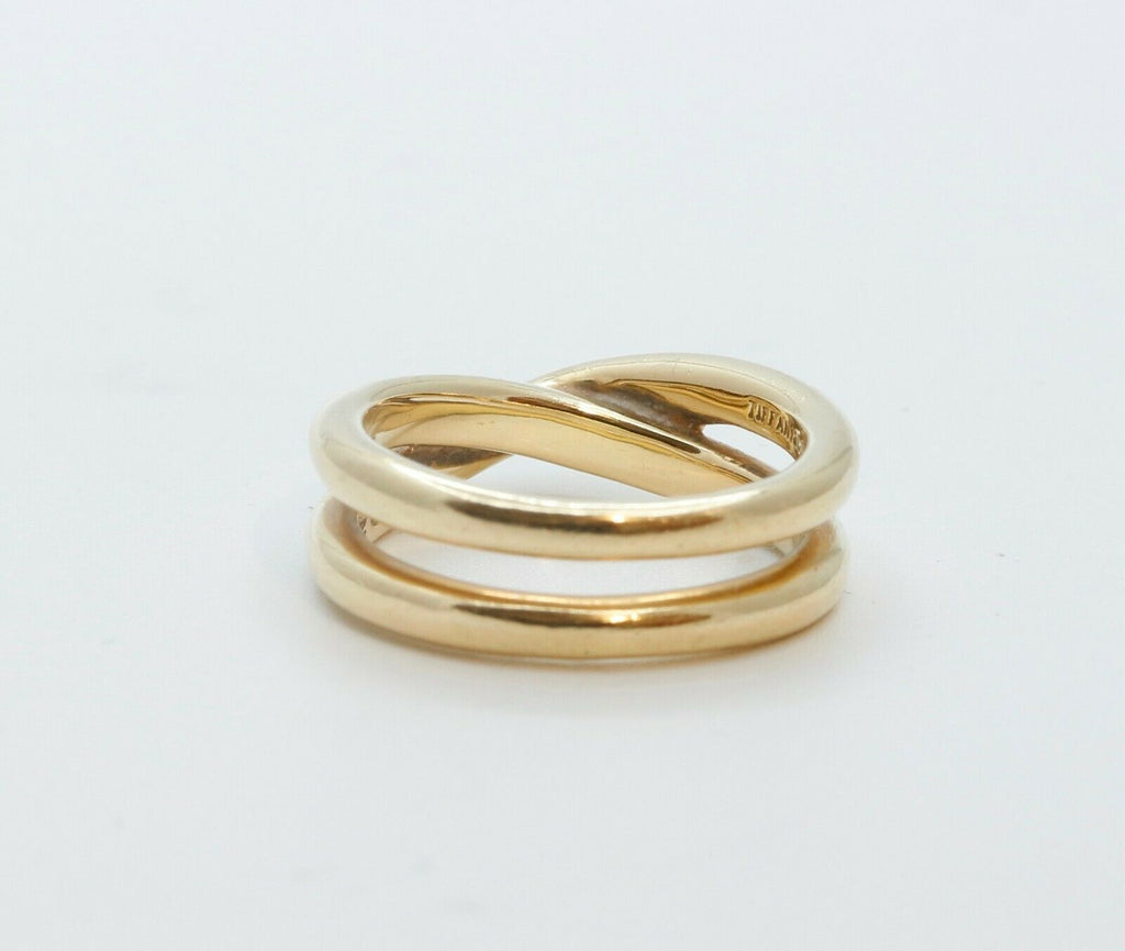 Tiffany's & Co Paloma Picasso Le Cercle 18K Gold Ring Band