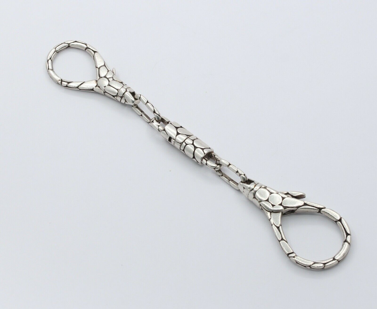John Hardy Kali Collection Keychain 925 Sterling Silver