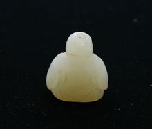 Load image into Gallery viewer, Carved Translucent Jade Budda Pendant Statue
