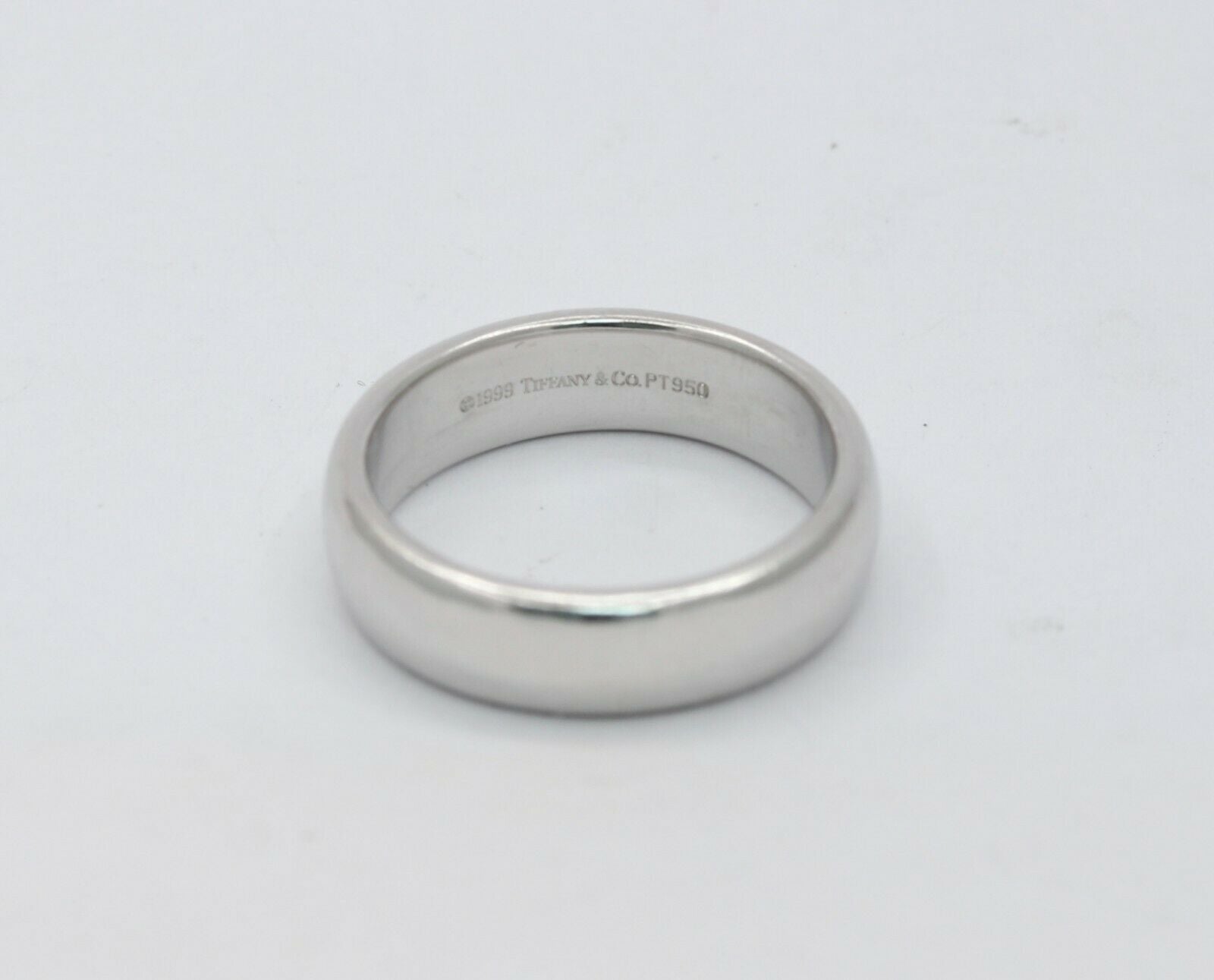Tiffany & Co Classic 6MM Platinum Wedding Band