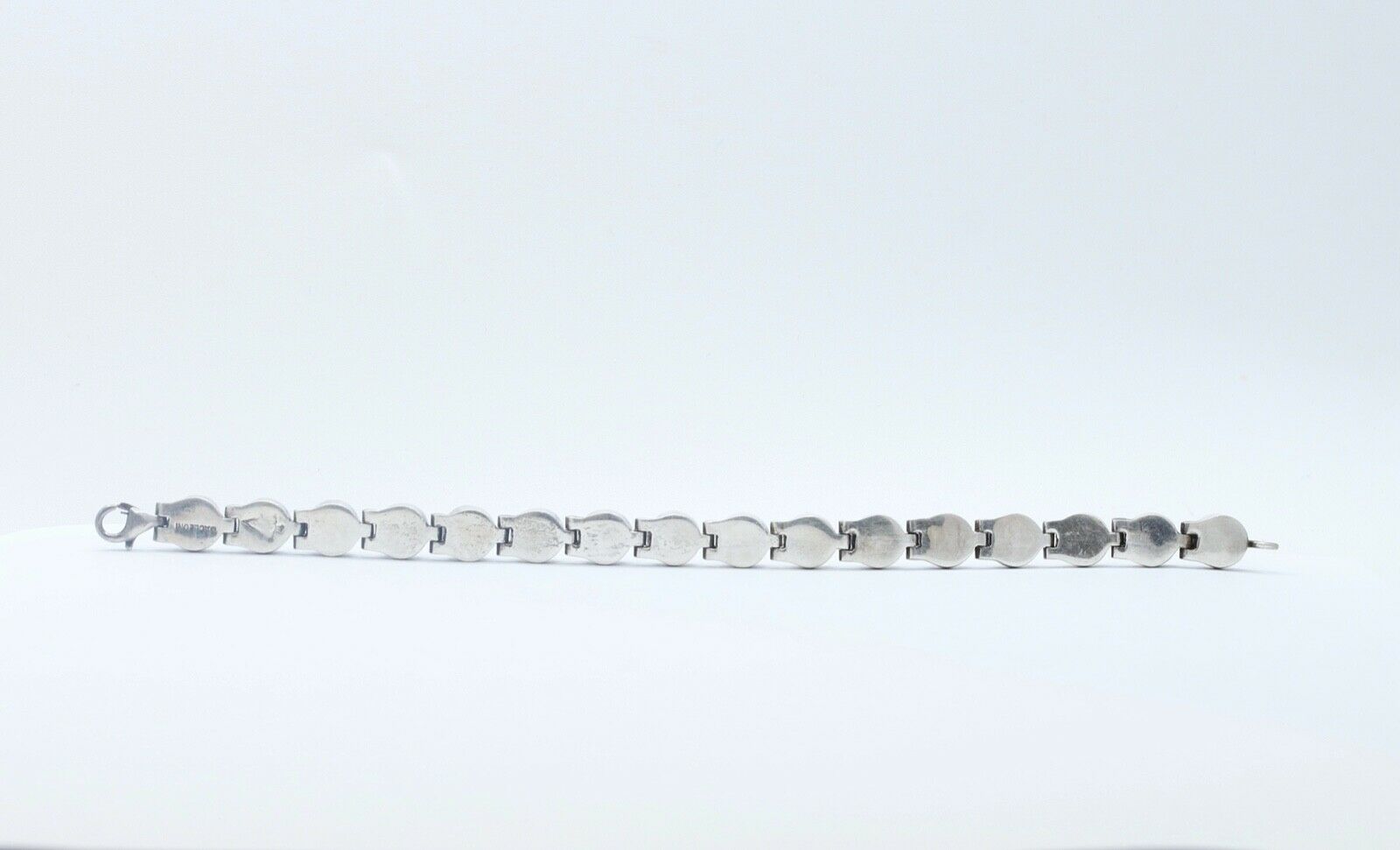 Vintage Aceloni Bracelet 925 Sterling Silver and Pearls