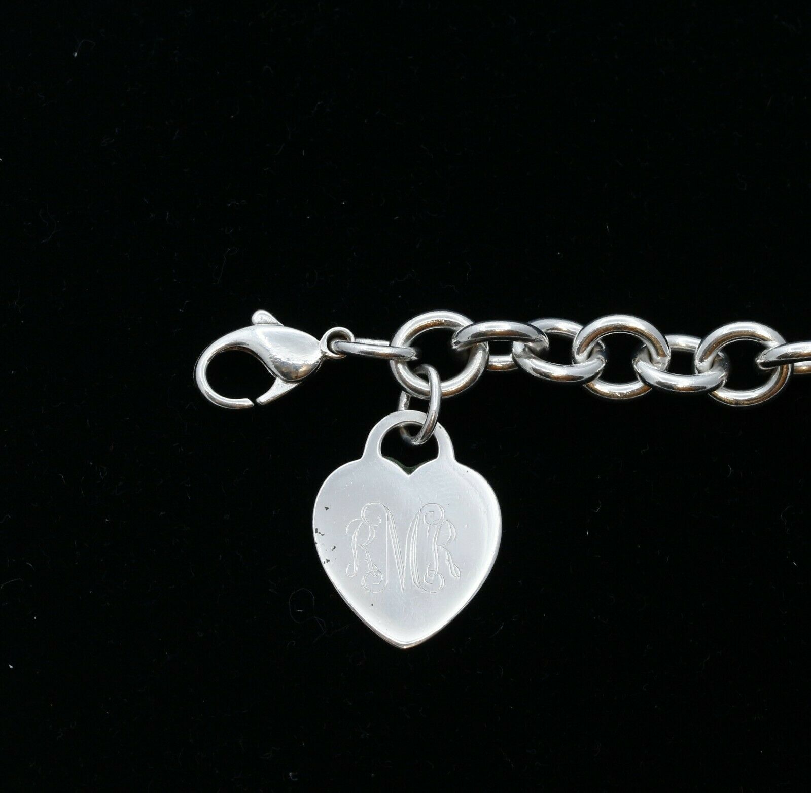 Tiffany & Co Sterling Silver Classic Heart Tag Bracelet