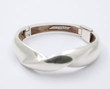 Load image into Gallery viewer, Vintage French Tiffany And Co. 925 Twist Bangle Cuff Bracelet
