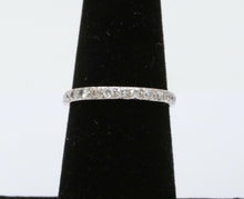 Load image into Gallery viewer, Art Deco Diamond Eternity 18K White Gold Ring
