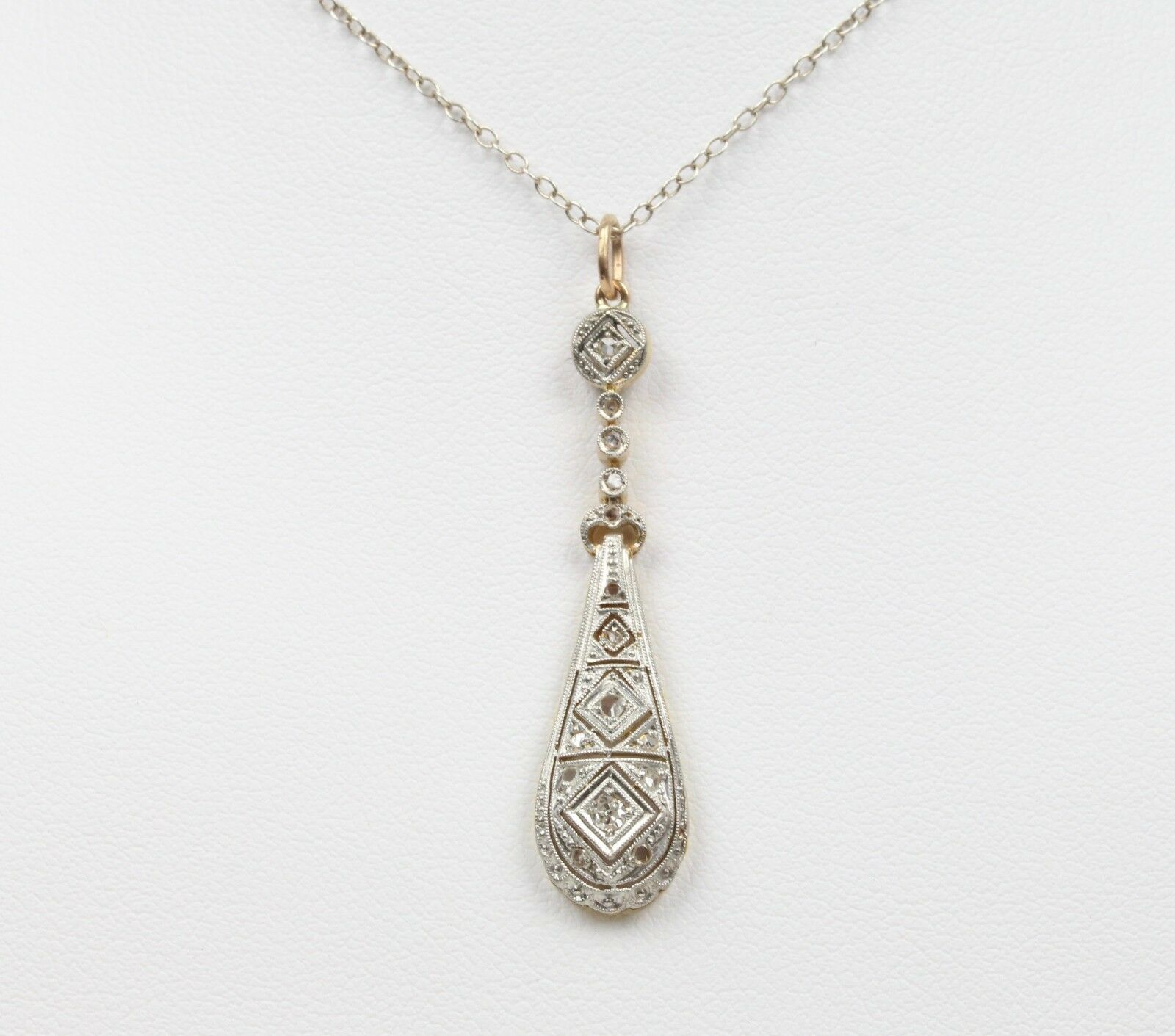 Art Deco Ladies Hanging Pendant