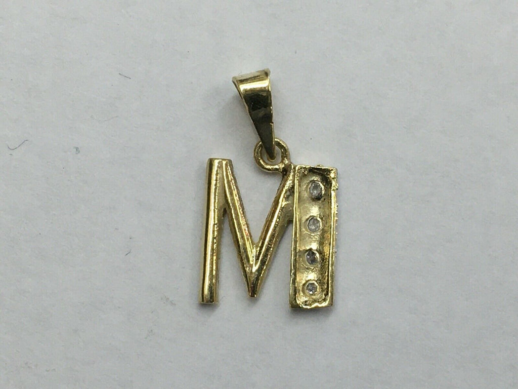Cute Vintage "M" Pendant