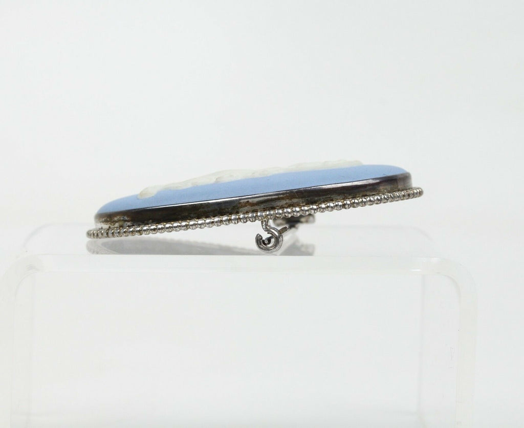 Vintage sterling silver Wedgewood Brooch