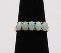 Vintage Opals 14K Yellow Gold Ring