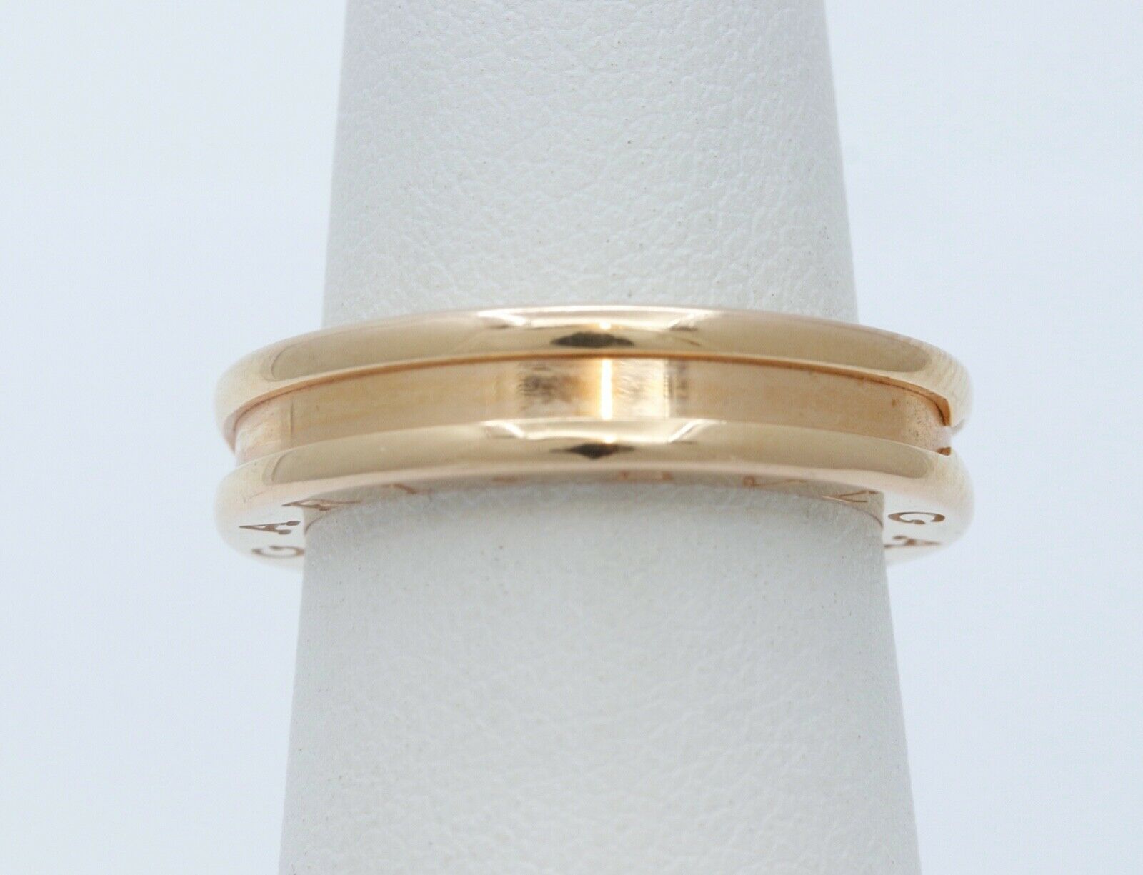 Bvlgari 18K Rose Gold B.Zero 1 Ring