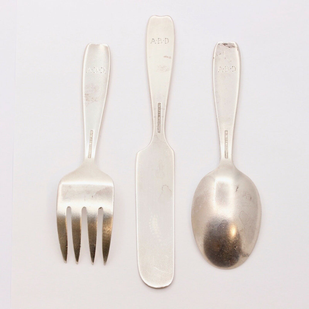 Vintage Tiffany and Co Old Mother Hubbard Utensil Set 925