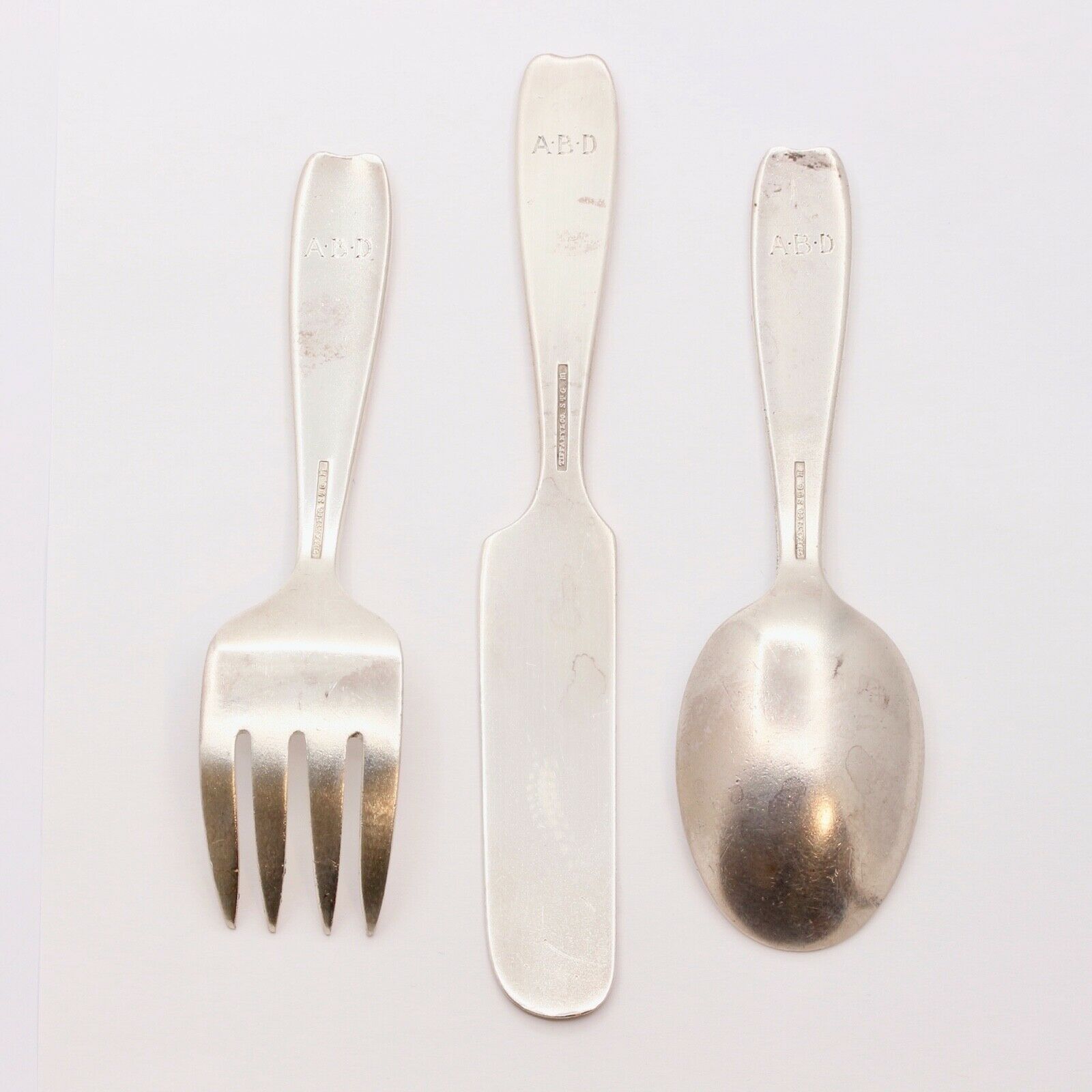 Vintage Tiffany and Co Old Mother Hubbard Utensil Set 925