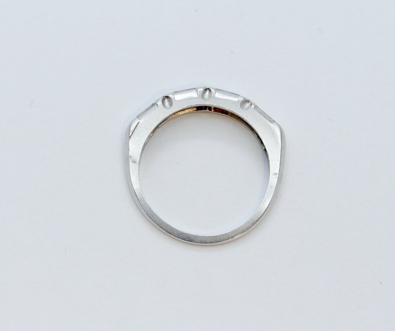 Art Deco Ladies Diamonds Platinum Wedding Band
