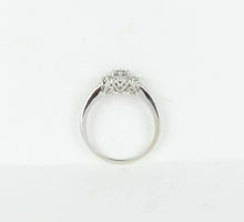 Load image into Gallery viewer, Vintage Ladies Diamonds 10K White Gold Engagement Ring
