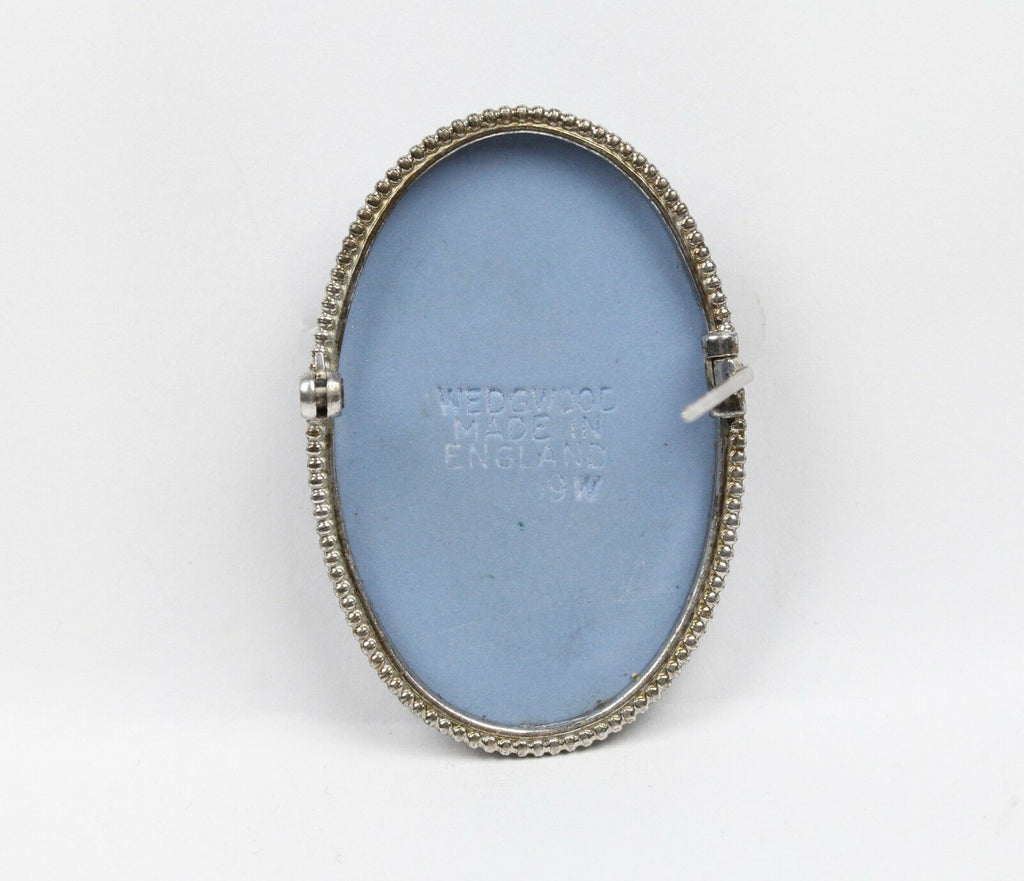 Vintage sterling silver Wedgewood Brooch
