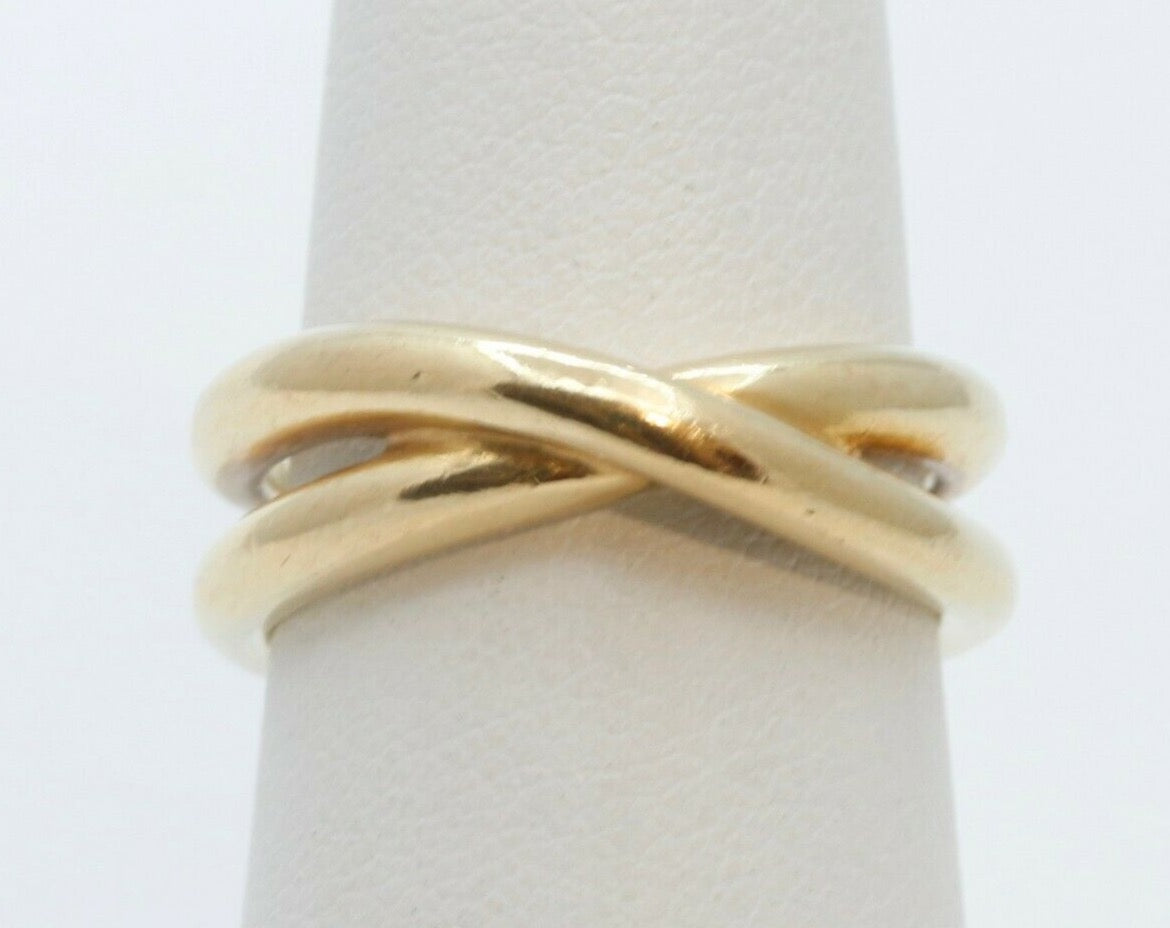 Tiffany's & Co Paloma Picasso Le Cercle 18K Gold Ring Band