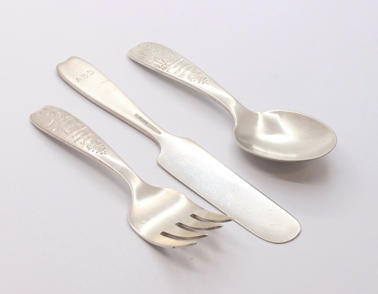 Vintage Tiffany and Co Old Mother Hubbard Utensil Set 925