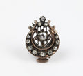 Victorian Ladies 9K Harp Pendant Pin
