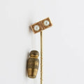Art Deco 14K Yellow Gold Pearl Stick Pin
