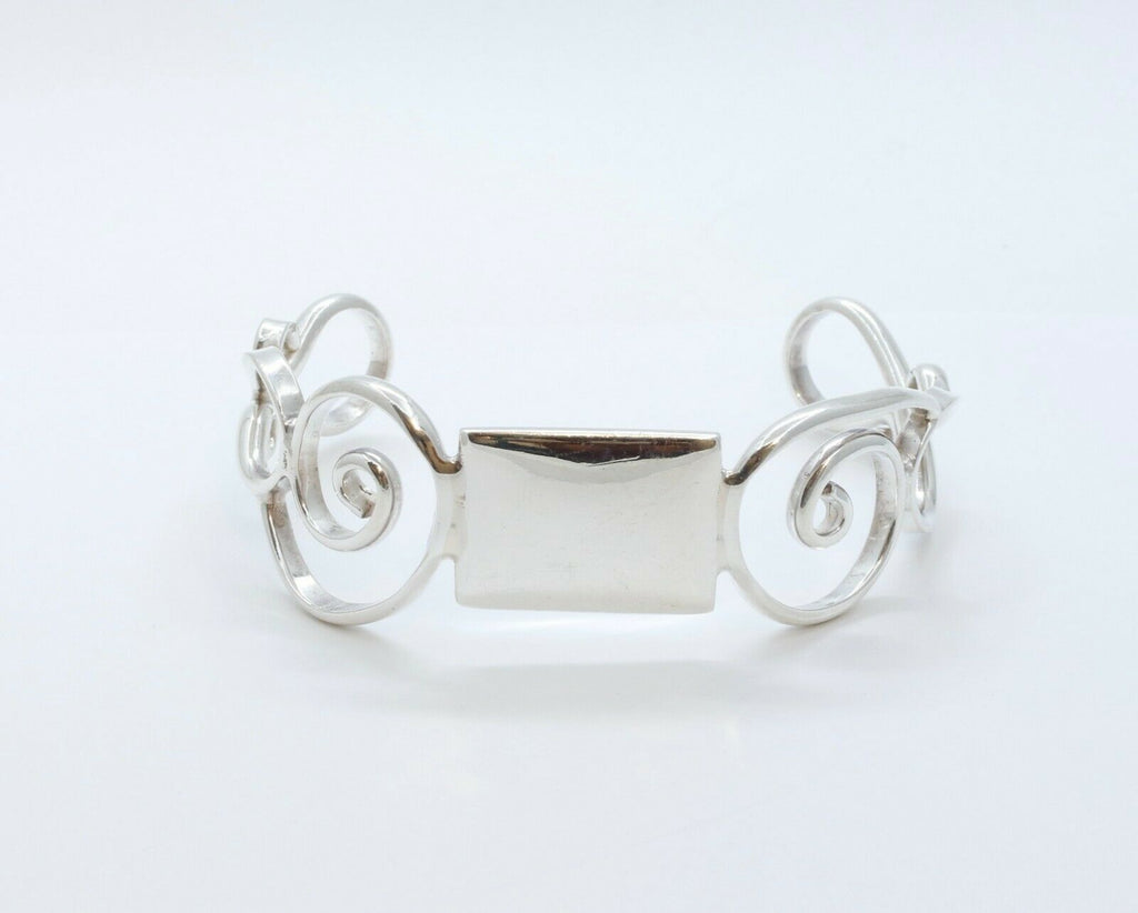 Vintage Sterling Silver Cuff Bracelet